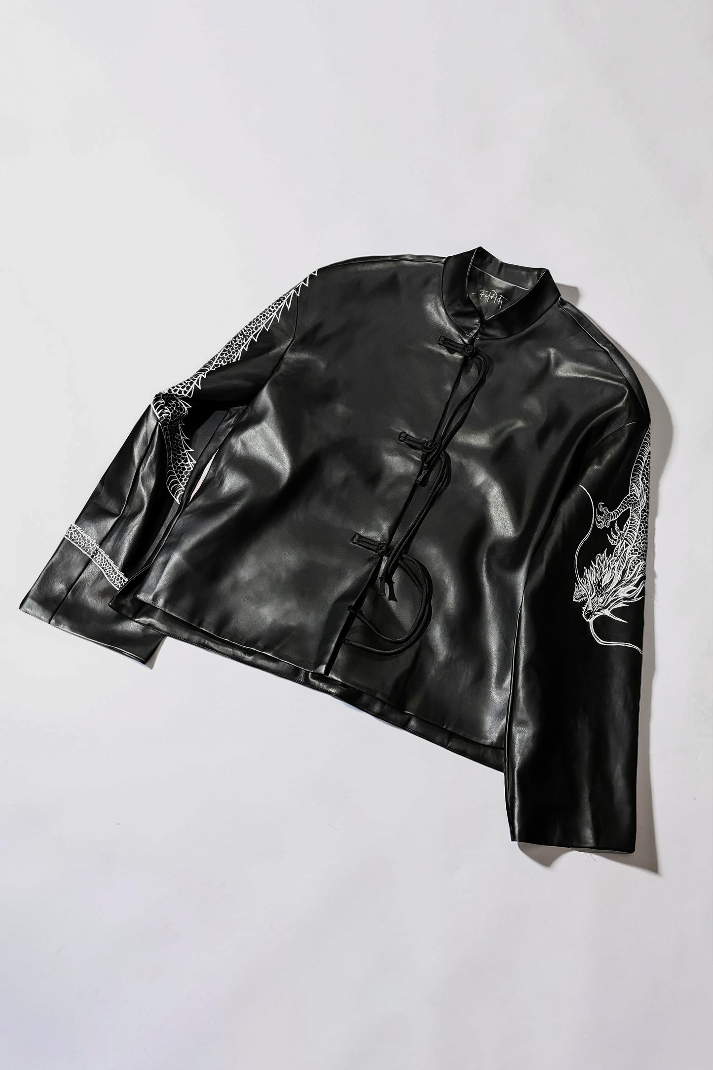 THE SILENT SAMURAI CHINESE LEATHER JACKET | 1OF1