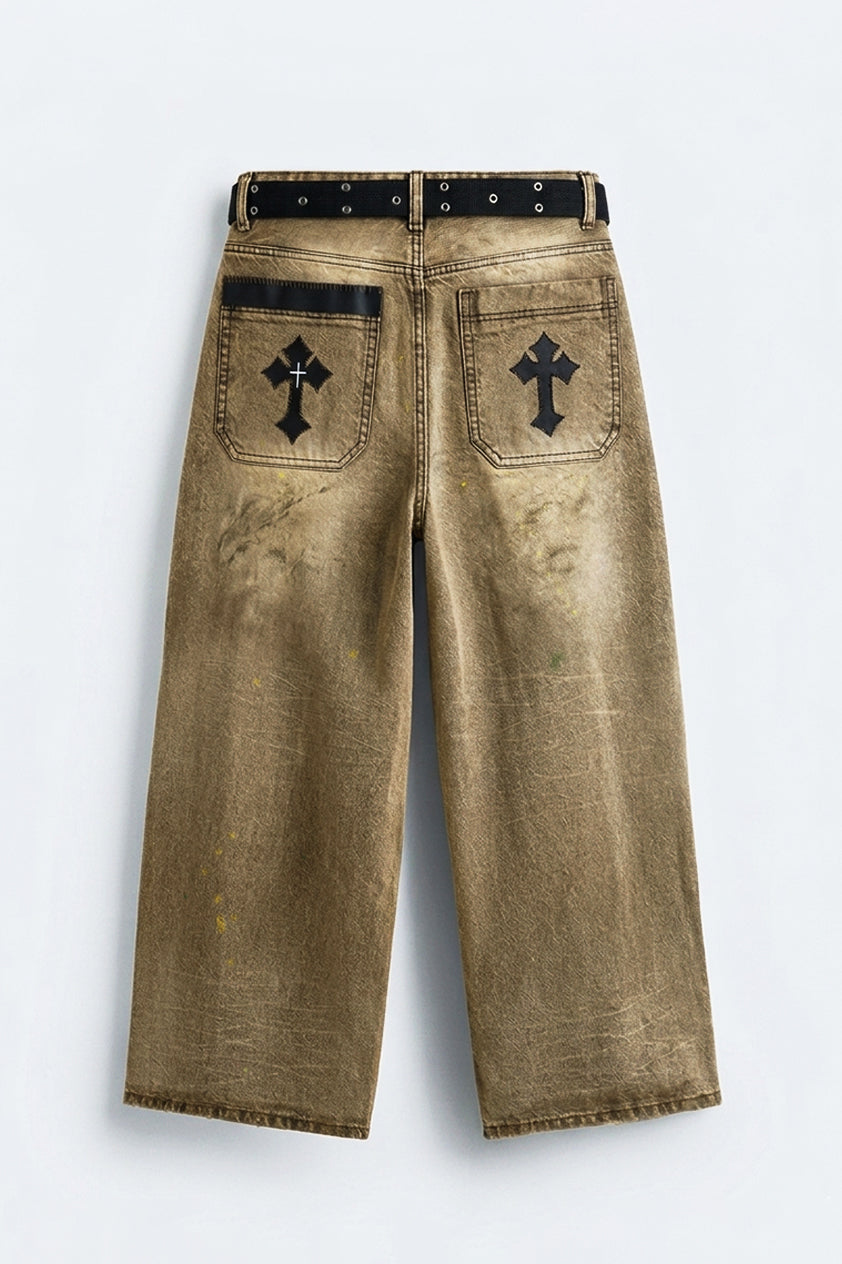 THE DUSTY WATCHER BAGGY JEANS | 1OF1