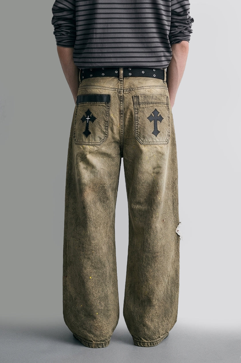 THE DUSTY WATCHER BAGGY JEANS | 1OF1