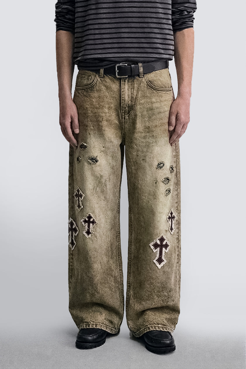 THE DUSTY WATCHER BAGGY JEANS | 1OF1
