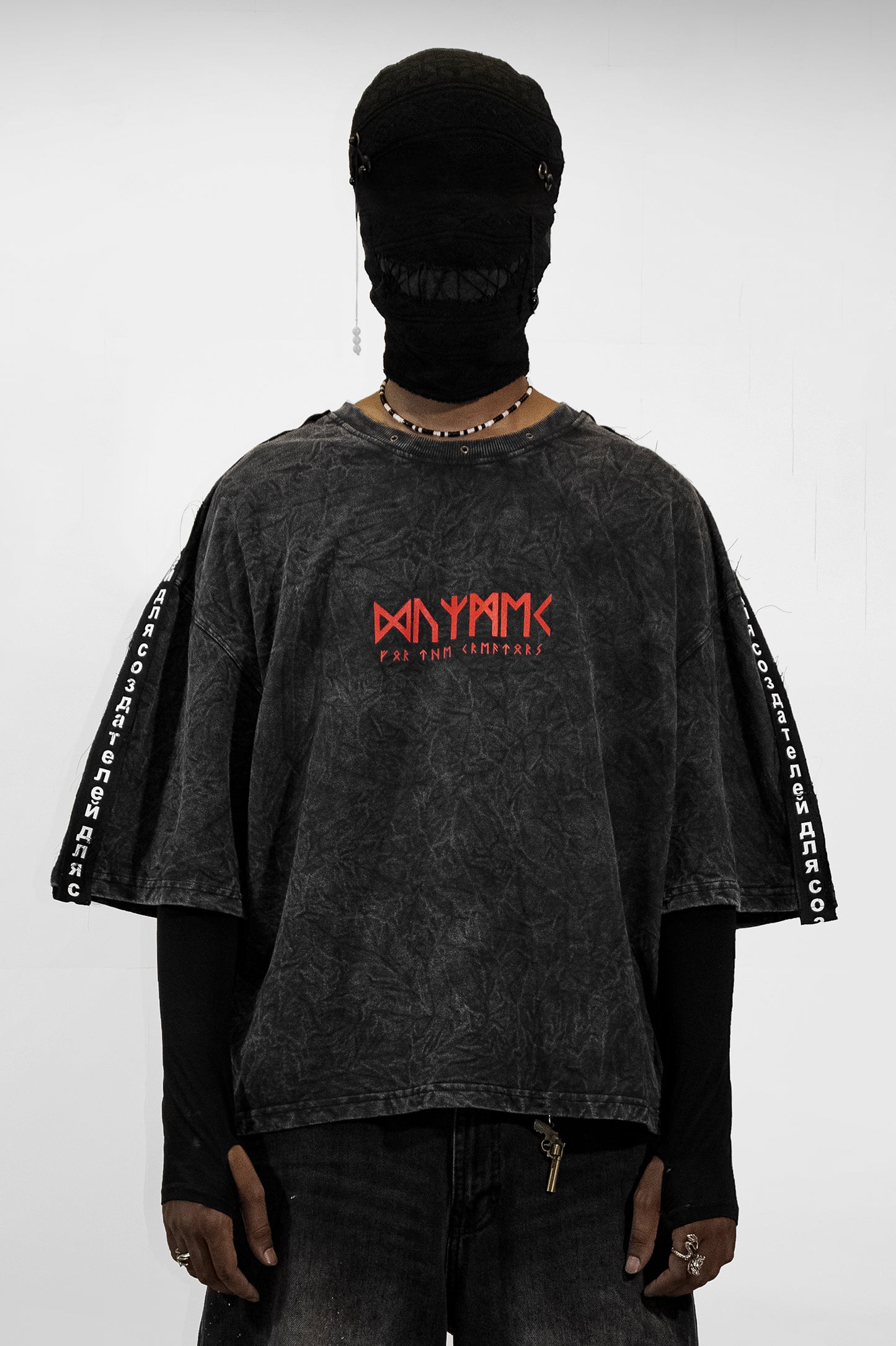 666 REMAINS BAGGY TEE | UNISEX
