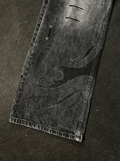 THE GREY SHADER BAGGY JEANS | 1OF1