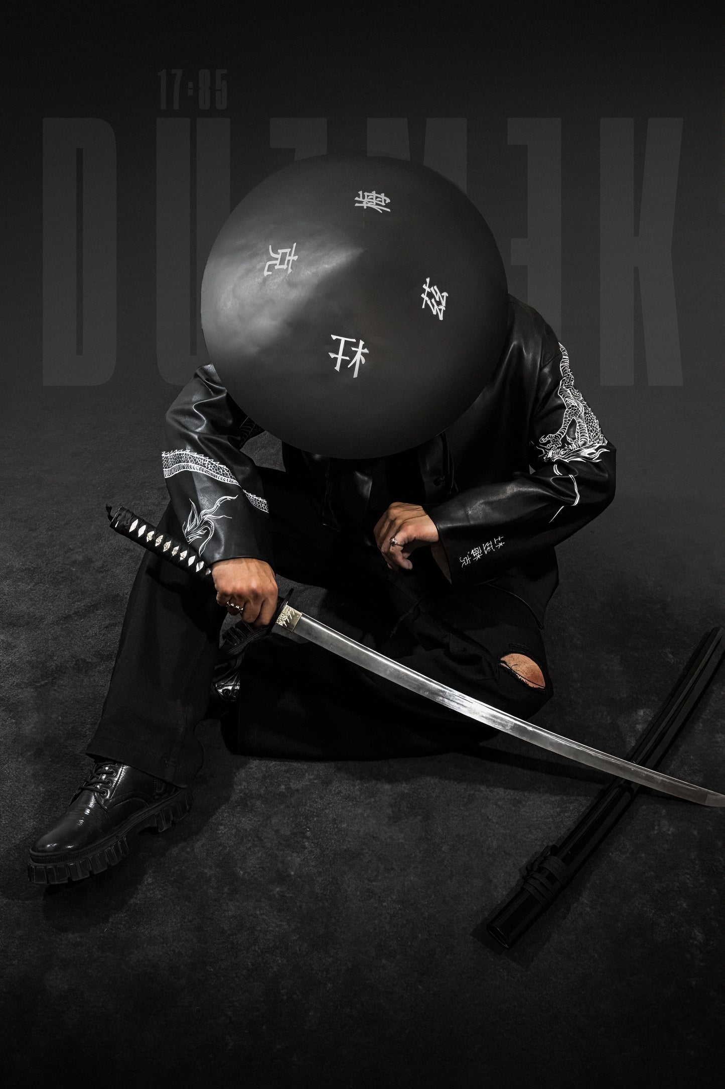 THE SILENT SAMURAI CHINESE LEATHER JACKET | 1OF1