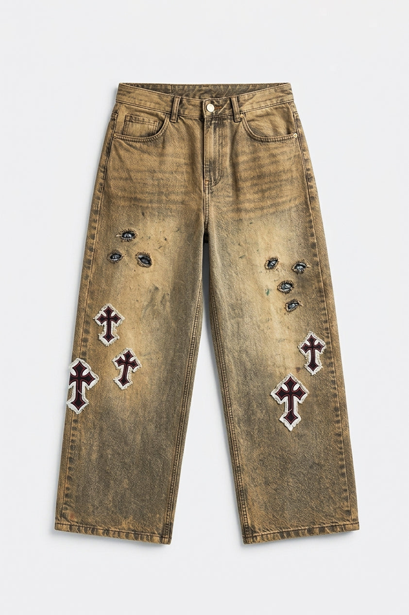 THE DUSTY WATCHER BAGGY JEANS | 1OF1