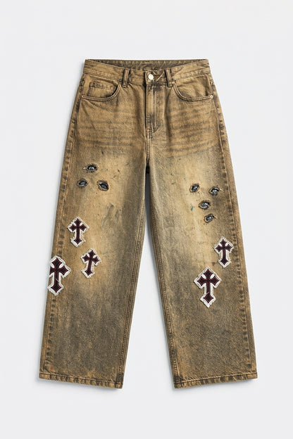 THE DUSTY WATCHER BAGGY JEANS | 1OF1
