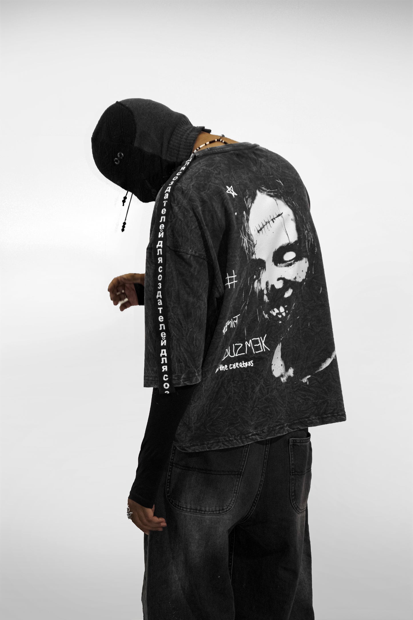 666 REMAINS BAGGY TEE | UNISEX