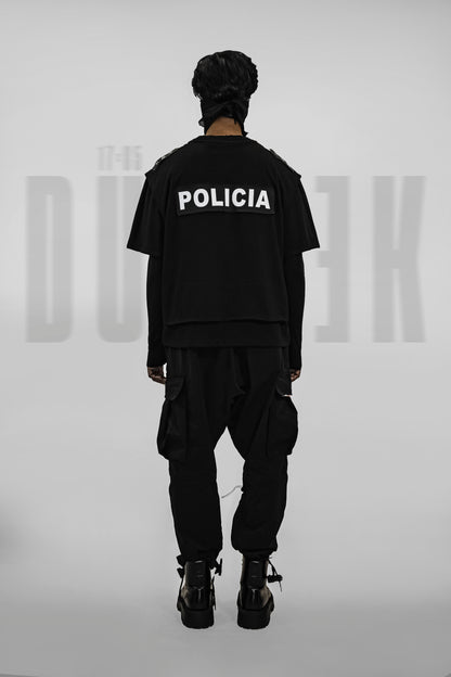 POLICIA DOUBLE LAYER TEE | UNISEX
