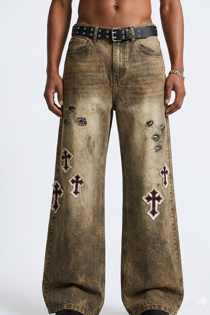 THE DUSTY WATCHER BAGGY JEANS | 1OF1