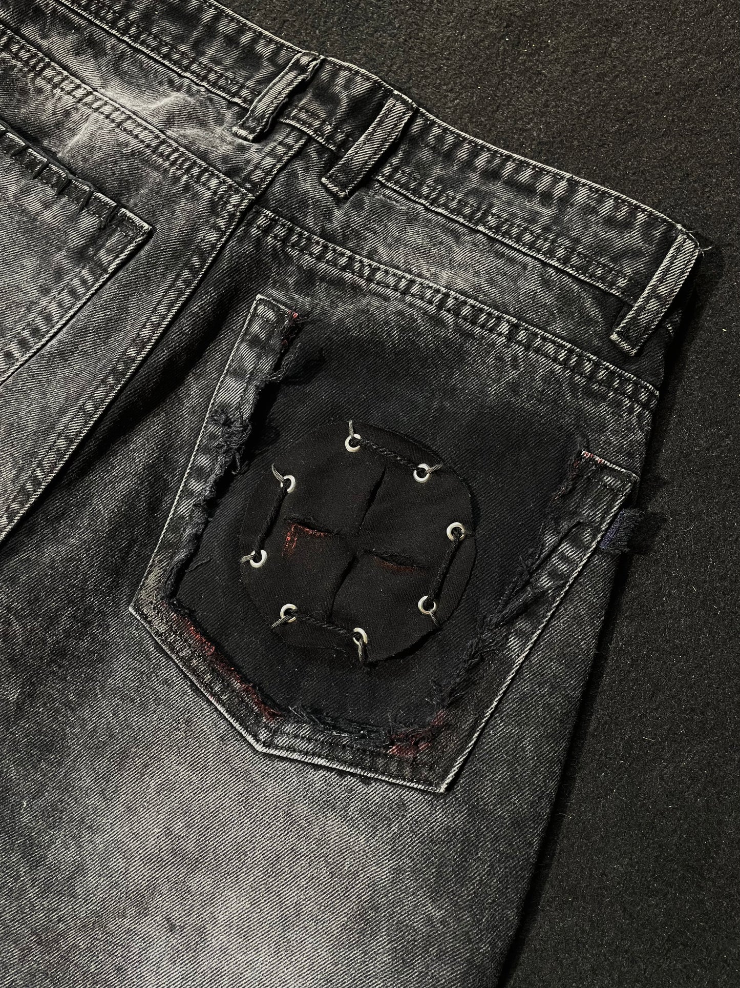 THE GREY SHADER BAGGY JEANS | 1OF1