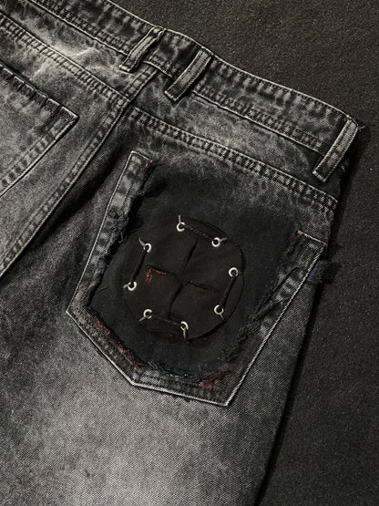 THE GREY SHADER BAGGY JEANS | 1OF1
