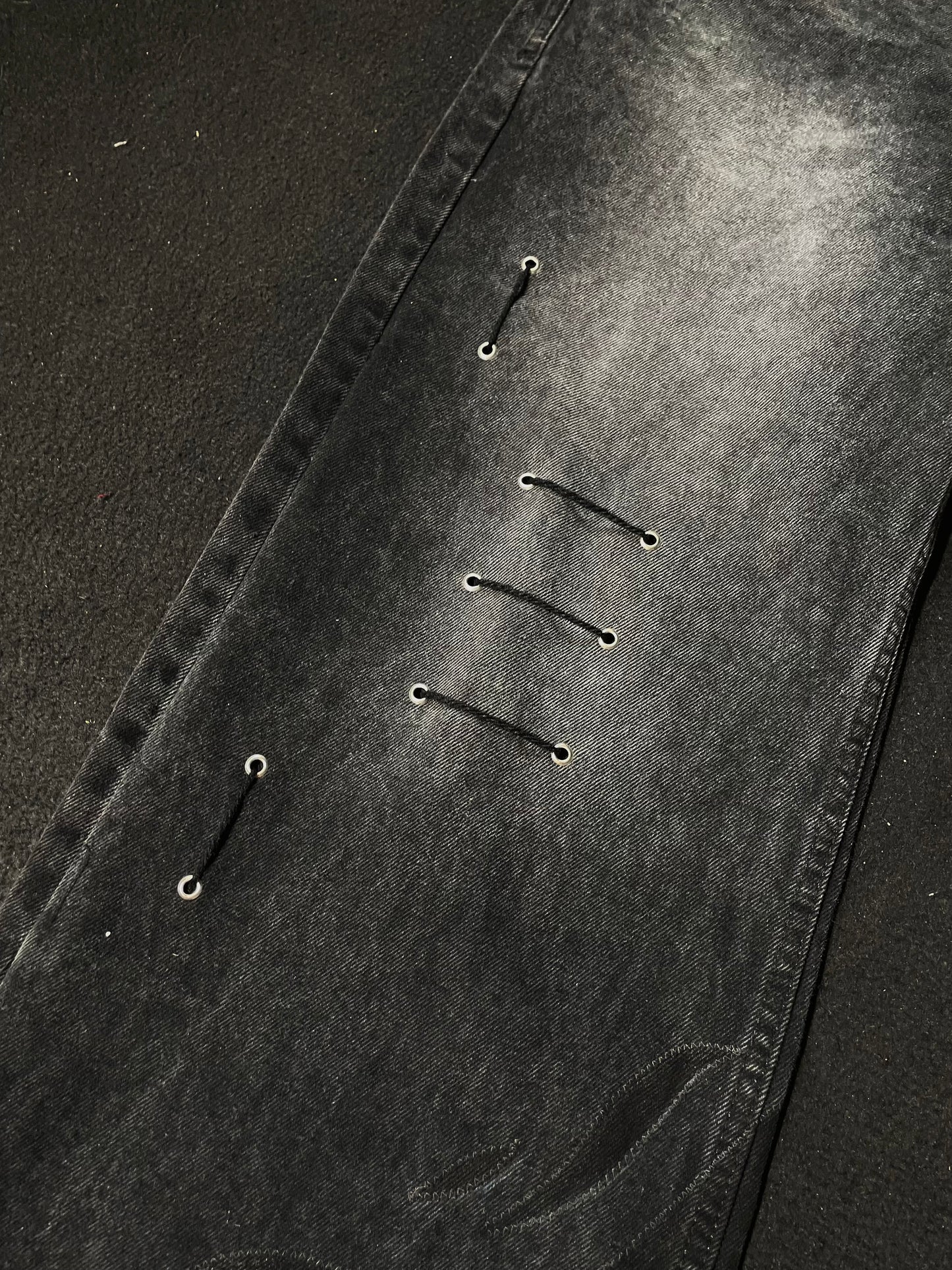 THE GREY SHADER BAGGY JEANS | 1OF1
