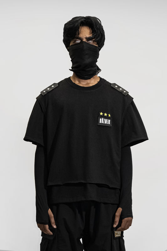 POLICIA DOUBLE LAYER TEE | UNISEX