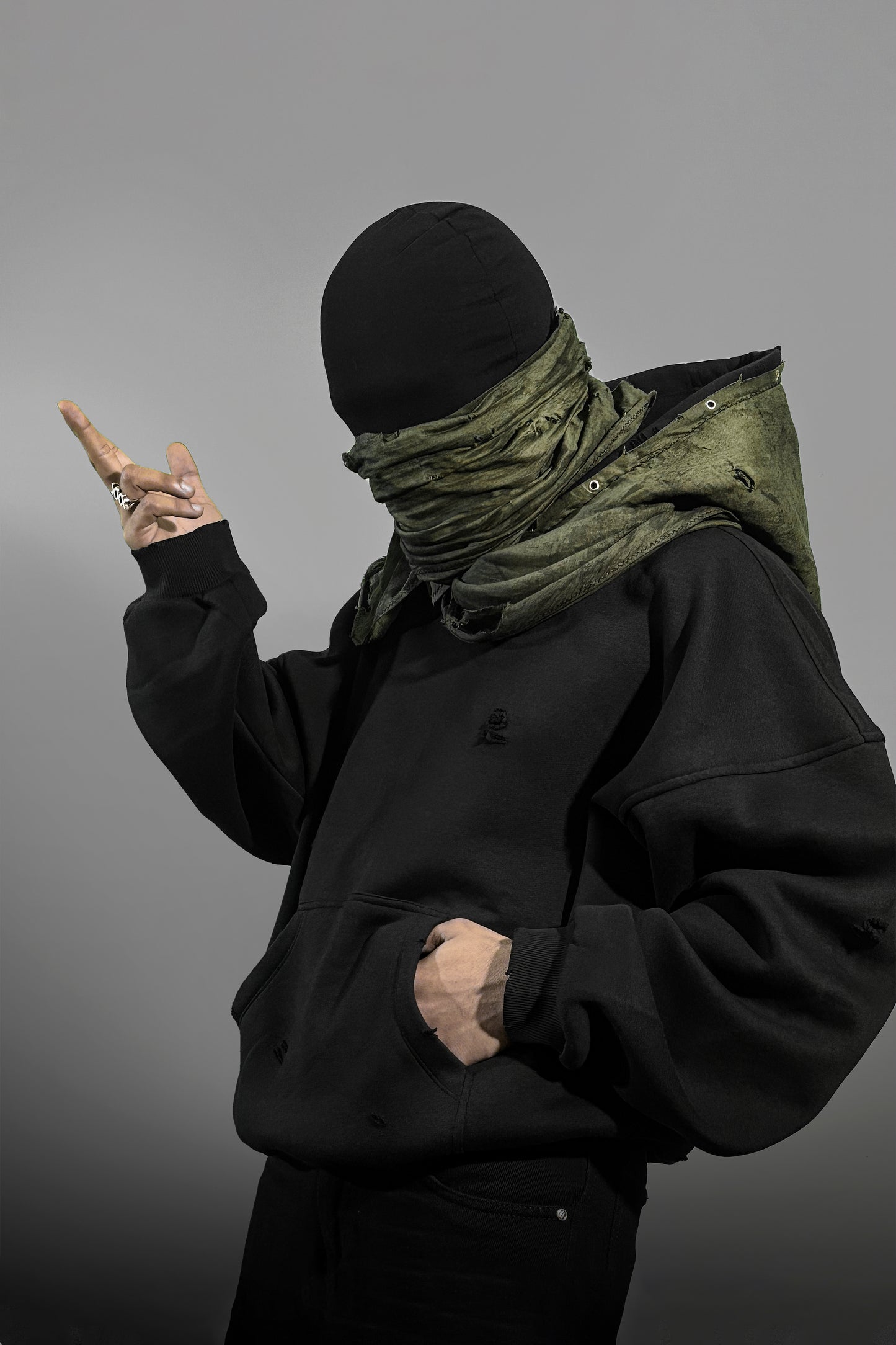 THE NIGHTKRAWLER V2 BAGGY HOODIE | 1OF1