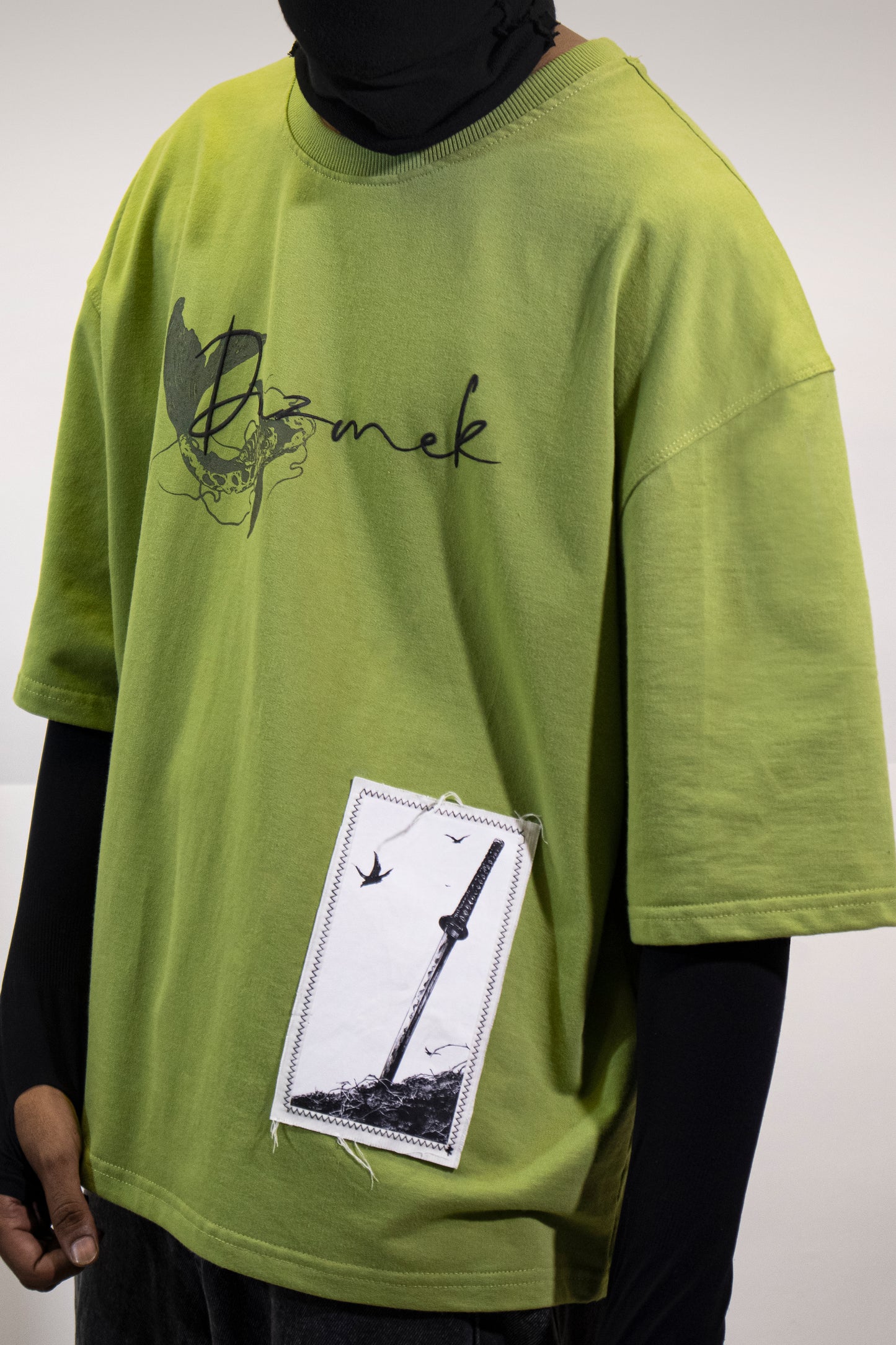 GREEN OCTOPUS BAGGY TEE | UNISEX