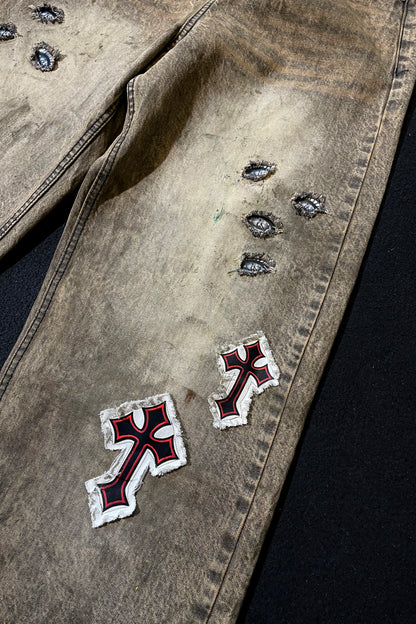 THE DUSTY WATCHER BAGGY JEANS | 1OF1