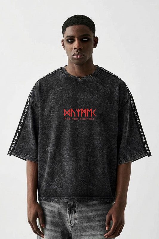 666 REMAINS BAGGY TEE | UNISEX