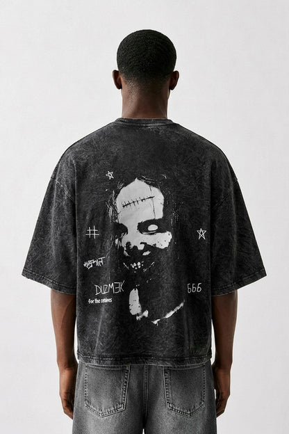 666 REMAINS BAGGY TEE | UNISEX